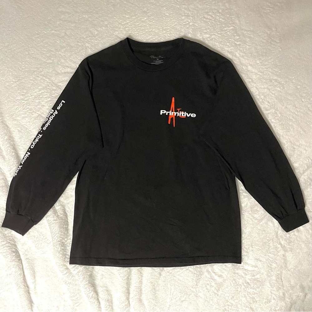 Primitive Above the Clouds Long Sleeve T-Shirt Large